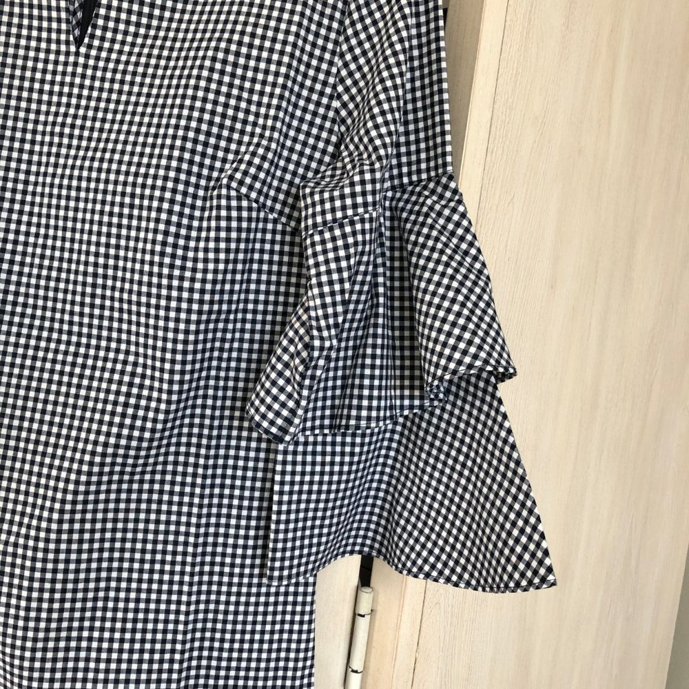 J. McLaughlin Letty Bell Sleeve Dress NWT Small - Picture 4 of 8